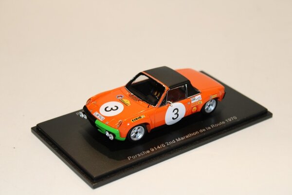 Porsche Porsche 914/6 #3 2nd Marathon de la Route 84H Nürburgring 1970 - 1:43  - Spark