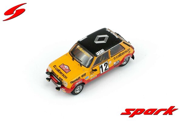 Renault Renault 5 Alpine GR.2 #12 3rd Rally Monte Carlo 1978- 1:43 - Spark