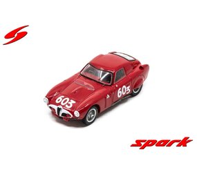 Alfa Romeo Alfa Romeo 6C 3000CM Reduced Wheelbase #603 Mille Miglia (I) 1953 - 1:43 - Spark Alfa Romeo Alfa Romeo 6C 3000CM Reduced Wheelbase #603 Mille Miglia (I) 1953 - 1:43 - Spark