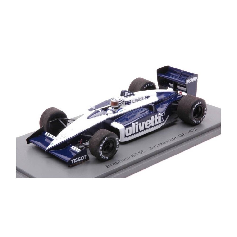 Formule 1 Brabham BT56 #7 3rd GP Mexico 1987 - 1:43 - Spark