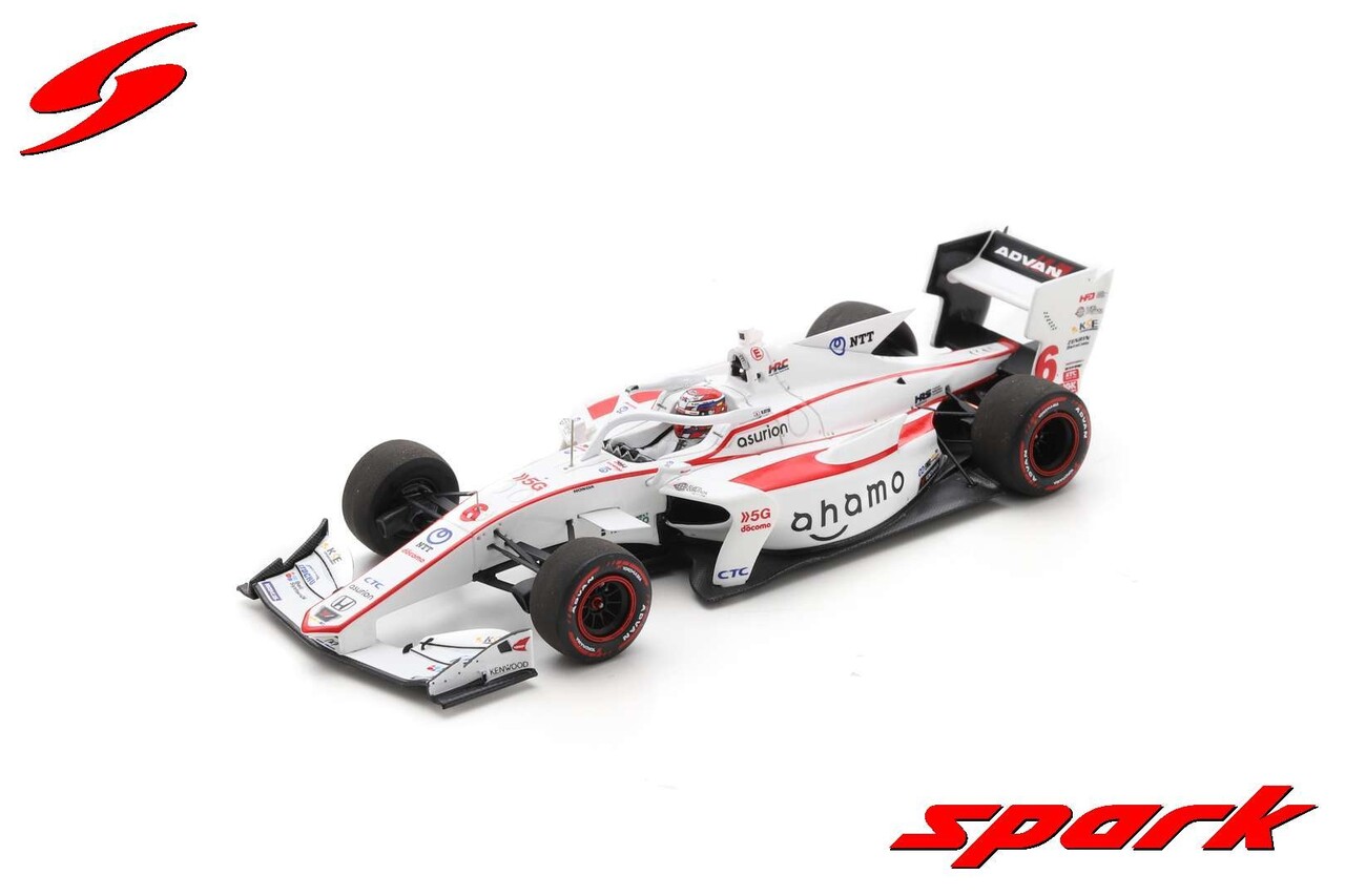 Formule 1 SF19 #6 Docomo Team Dandelion Racing  M-TEC HR-417E Super Formula 2022 - 1:43 - Spark