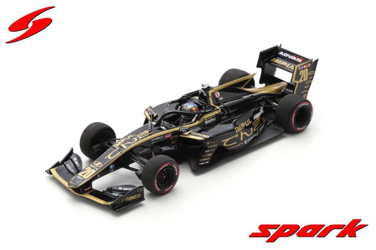 Fomule 1 SF19 #20 Carenex Team Impul TRD01F Super Formula 2022 - 1:43 - Spark Fomule 1 SF19 #20 Carenex Team Impul TRD01F Super Formula 2022 - 1:43 - Spark
