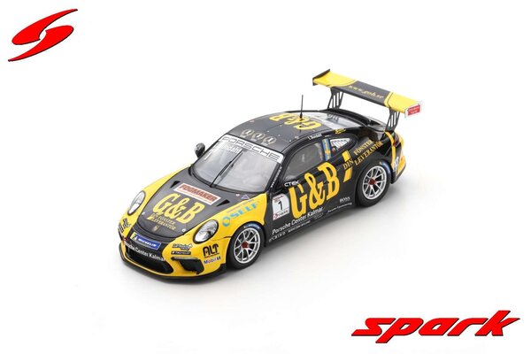 Porsche Porsche 911 GT3 Cup #1 Porsche Carrera Cup Scandinavia Champion 2021 - 1:43  - Spark Porsche Porsche 911 GT3 Cup #1 Porsche Carrera Cup Scandinavia Champion 2021 - 1:43  - Spark