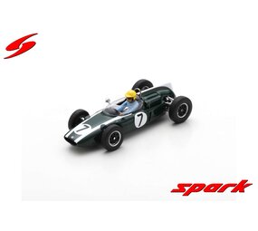 Formule 1 Cooper T55 #7 5th Dutch GP 1962 - 1:43 - Spark Formule 1 Cooper T55 #7 5th Dutch GP 1962 - 1:43 - Spark