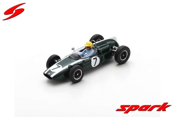 Formule 1 Cooper T55 #7 5th Dutch GP 1962 - 1:43 - Spark Formule 1 Cooper T55 #7 5th Dutch GP 1962 - 1:43 - Spark