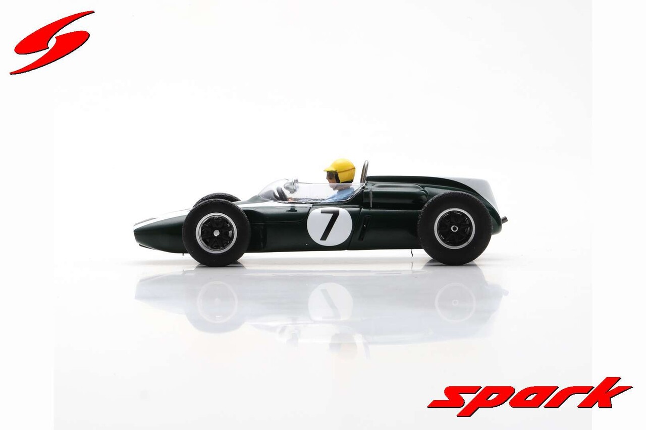 Formule 1 Cooper T55 #7 5th Dutch GP 1962 - 1:43 - Spark Formule 1 Cooper T55 #7 5th Dutch GP 1962 - 1:43 - Spark