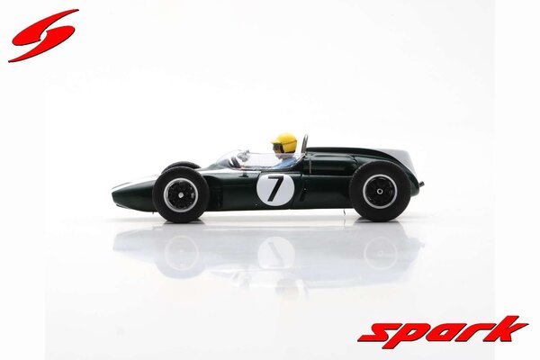 Formule 1 Cooper T55 #7 5th Dutch GP 1962 - 1:43 - Spark Formule 1 Cooper T55 #7 5th Dutch GP 1962 - 1:43 - Spark
