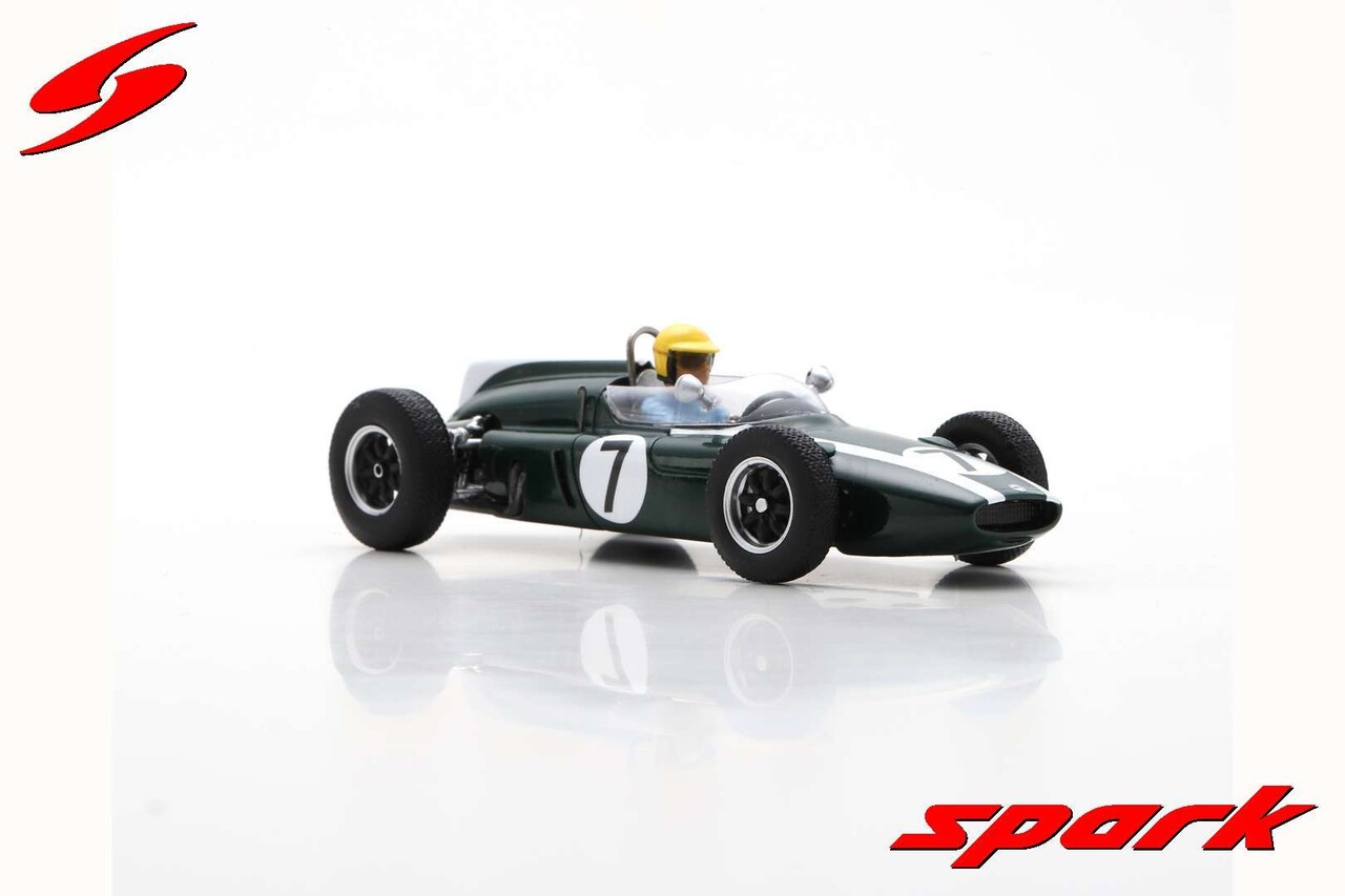 Formule 1 Cooper T55 #7 5th Dutch GP 1962 - 1:43 - Spark Formule 1 Cooper T55 #7 5th Dutch GP 1962 - 1:43 - Spark