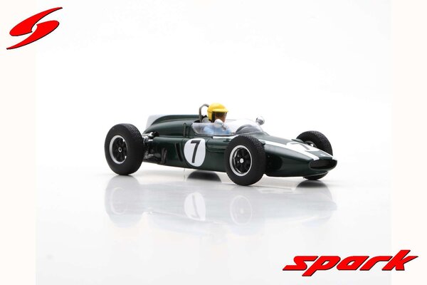 Formule 1 Cooper T55 #7 5th Dutch GP 1962 - 1:43 - Spark Formule 1 Cooper T55 #7 5th Dutch GP 1962 - 1:43 - Spark