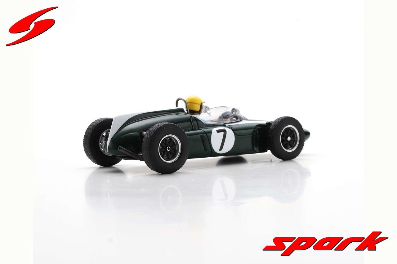 Formule 1 Cooper T55 #7 5th Dutch GP 1962 - 1:43 - Spark Formule 1 Cooper T55 #7 5th Dutch GP 1962 - 1:43 - Spark