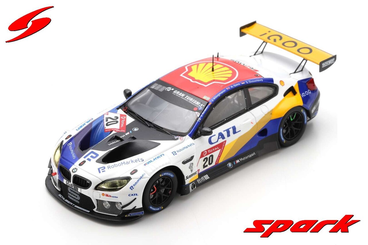 BMW BMW M6 GT3 #20 Schubert Motorsport 6th 24H Nürburgring  2021 - 1:43 - Spark BMW BMW M6 GT3 #20 Schubert Motorsport 6th 24H Nürburgring  2021 - 1:43 - Spark