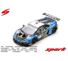 Lamborghini Lamborghini Huracán GT3 EVO #77 Barwell Motorsport 3rd PRO-AM Class 24H Spa 2021 - 1:43 - Spark Lamborghini Lamborghini Huracán GT3 EVO #77 Barwell Motorsport 3rd PRO-AM Class 24H Spa 2021 - 1:43 - Spark