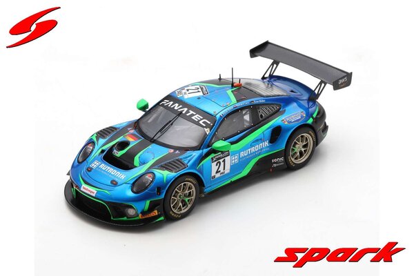 Porsche Porsche 911 GT3 R #21 Rutronik Racing 24H Spa 2021 - 1:43 - Spark Porsche Porsche 911 GT3 R #21 Rutronik Racing 24H Spa 2021 - 1:43 - Spark