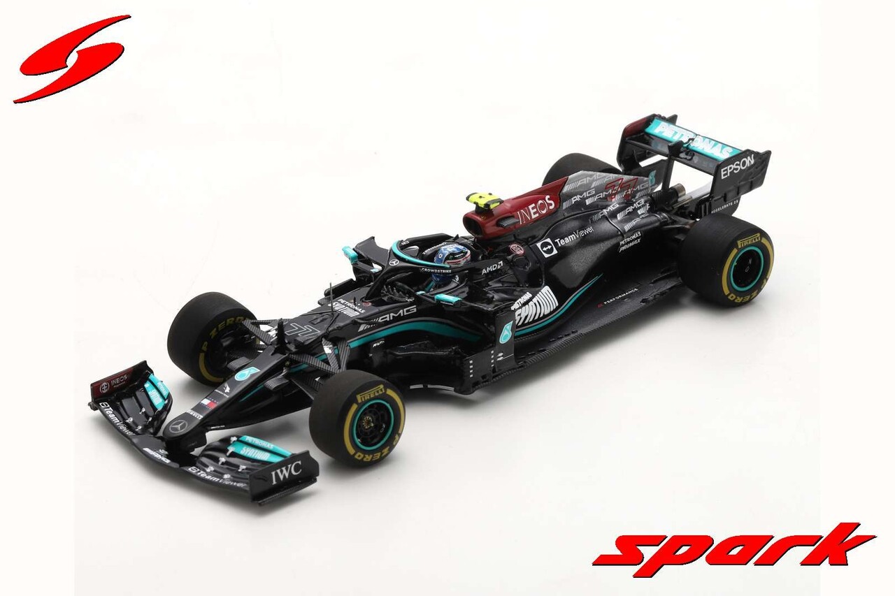Formule 1 Mercedes-AMG Petronas F1 Team W12E Performance #77 3rd GP Italy 2021 - 1st Sprint Race V.Bottas - 1:43 - Spark