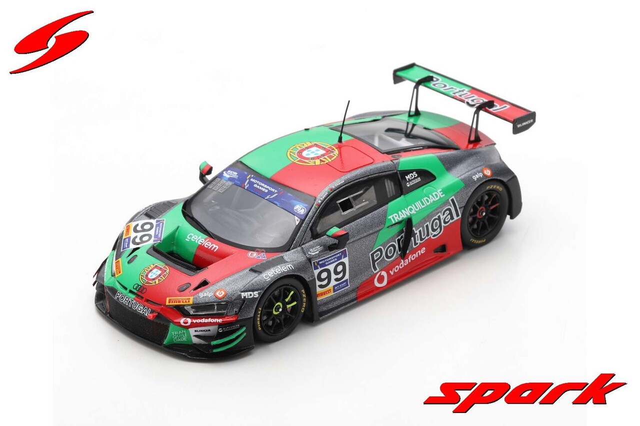 Audi Audi R8 LMS GT3 #99 FIA Motorsport Games Team Portugal GT Cup Vallelunga (Italy) 2019 - 1:43 - Spark Audi Audi R8 LMS GT3 #99 FIA Motorsport Games Team Portugal GT Cup Vallelunga (Italy) 2019 - 1:43 - Spark