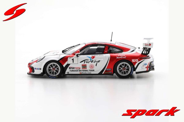 Porsche Porsche 911 GT3 Cup #1 Porsche Carrera Cup France Champion 2019 - 1:43 - Spark Porsche Porsche 911 GT3 Cup #1 Porsche Carrera Cup France Champion 2019 - 1:43 - Spark