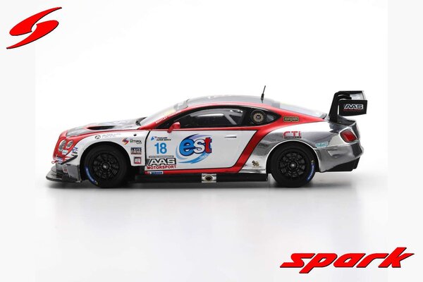 Bentley Bentley Continental GT3 #18 AAS Motorsport Thailand Super Series 2018 - 1:43 - Spark