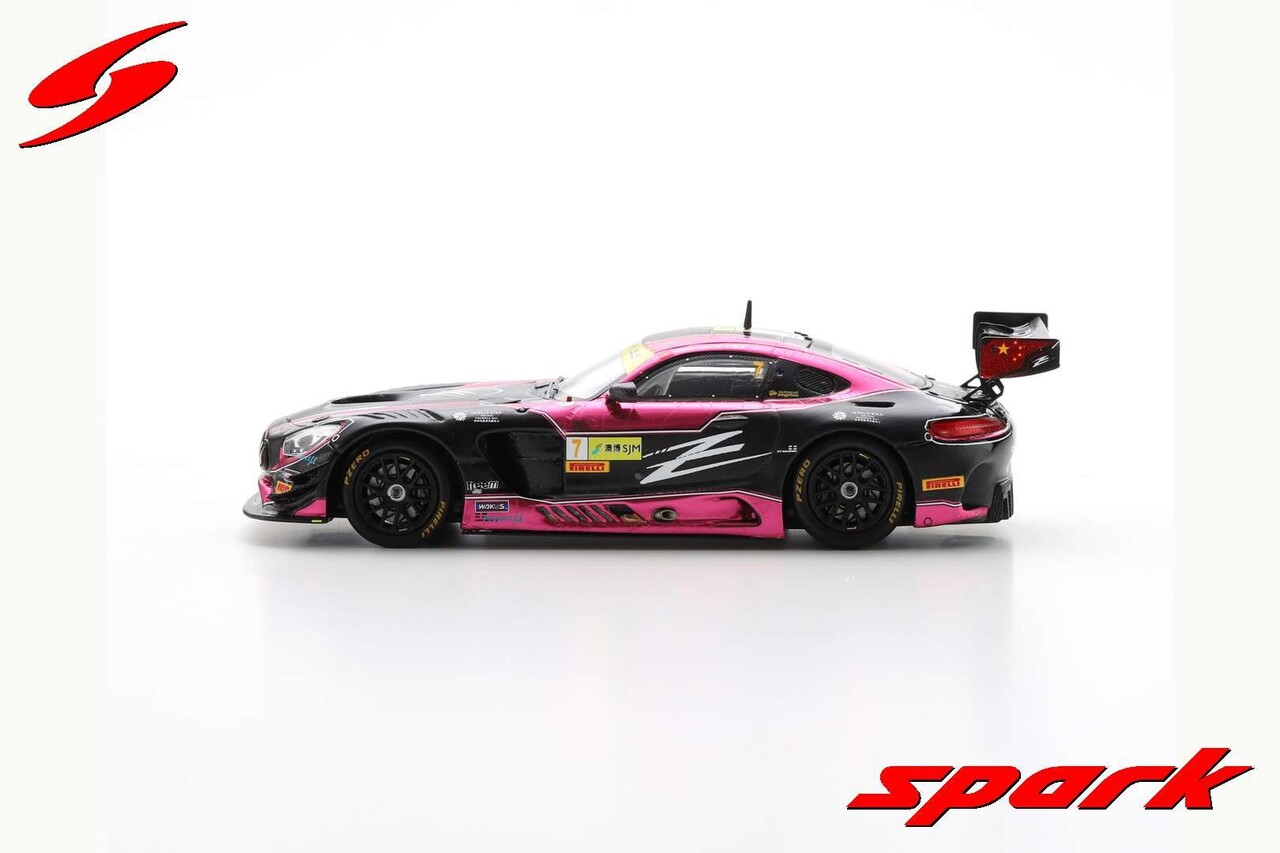 Mercedes-Benz Mercedes-Benz AMG GT3 #7 Zun Motorsport Crew FIA GT World Cup Macau 2019 - 1:43 - Spark Mercedes-Benz Mercedes-Benz AMG GT3 #7 Zun Motorsport Crew FIA GT World Cup Macau 2019 - 1:43 - Spark