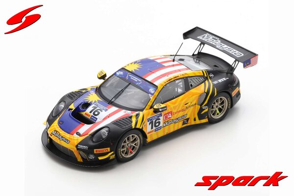 Porsche Porsche 911 GT3 R #16 Team Malaysia FIA Motorsport Games GT Cup Vallelunga (I) 2019 - 1:43 - Spark