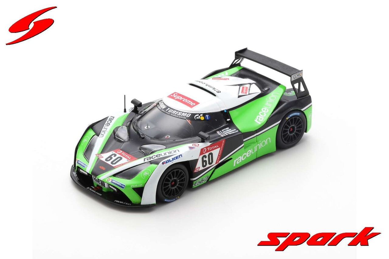 KTM KTM X-Bow GT4 #60 RaceUnion 3rd Cup-X Class 24H Nürburgring 2019 - 1:43 - Spark