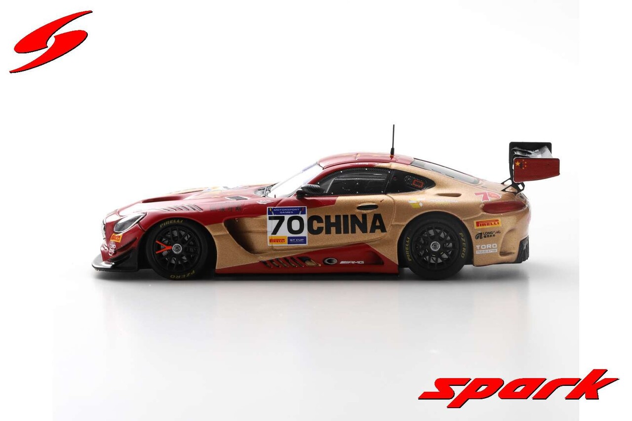 Mercedes-Benz Mercedes-Benz AMG GT3 #70 Team China FIA Motorsport Games GT Cup Vallelunga (I) 2019 - 1:43 - Spark Mercedes-Benz Mercedes-Benz AMG GT3 #70 Team China FIA Motorsport Games GT Cup Vallelunga (I) 2019 - 1:43 - Spark