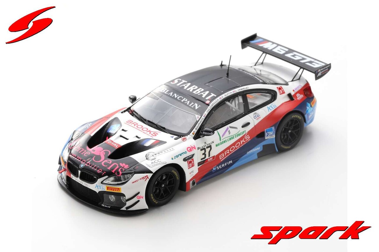 BMW BMW M6 GT3 #37 3Y Technology 24H Spa 2019 - 1:43 - Spark