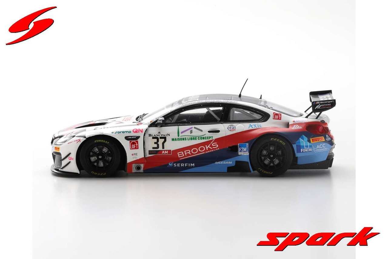 BMW BMW M6 GT3 #37 3Y Technology 24H Spa 2019 - 1:43 - Spark
