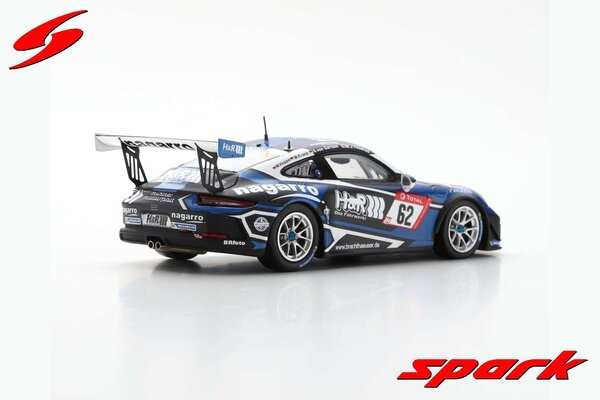 Porsche Porsche 911 GT3 Cup #62 Mühlner Motorsport Winner SP 7 Class 24H Nürburgring 2019 - 1:43 - Spark Porsche Porsche 911 GT3 Cup #62 Mühlner Motorsport Winner SP 7 Class 24H Nürburgring 2019 - 1:43 - Spark