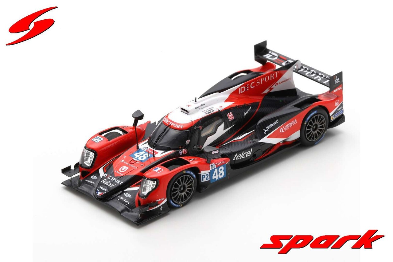 Oreca Oreca 07 Gibson #48 IDEC Sport 10th  24H Le Mans 2019 - 1:43 - Spark