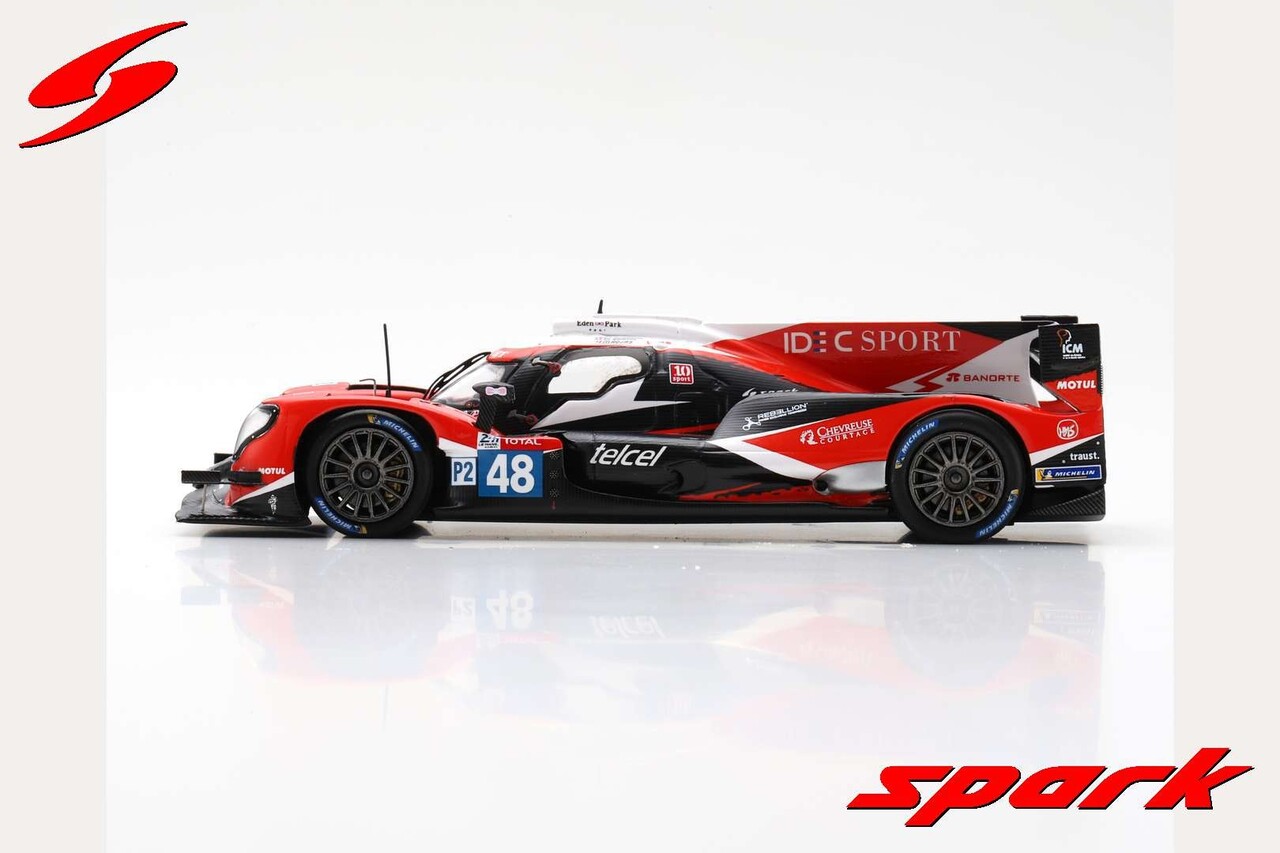 Oreca Oreca 07 Gibson #48 IDEC Sport 10th  24H Le Mans 2019 - 1:43 - Spark