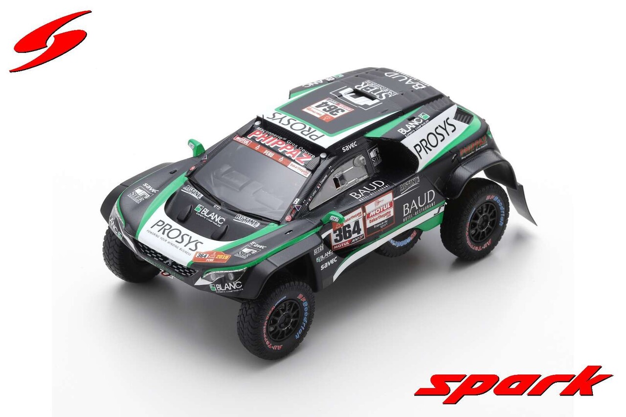 Peugeot Peugeot 3008 DKR Maxi #364 Easy Rally Dakar Rally 2019 - 1:43 - Spark