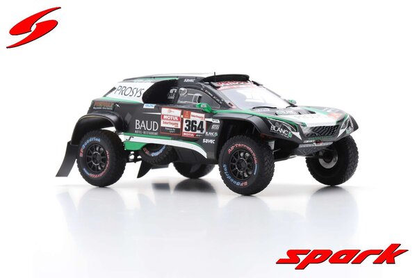 Peugeot Peugeot 3008 DKR Maxi #364 Easy Rally Dakar Rally 2019 - 1:43 - Spark