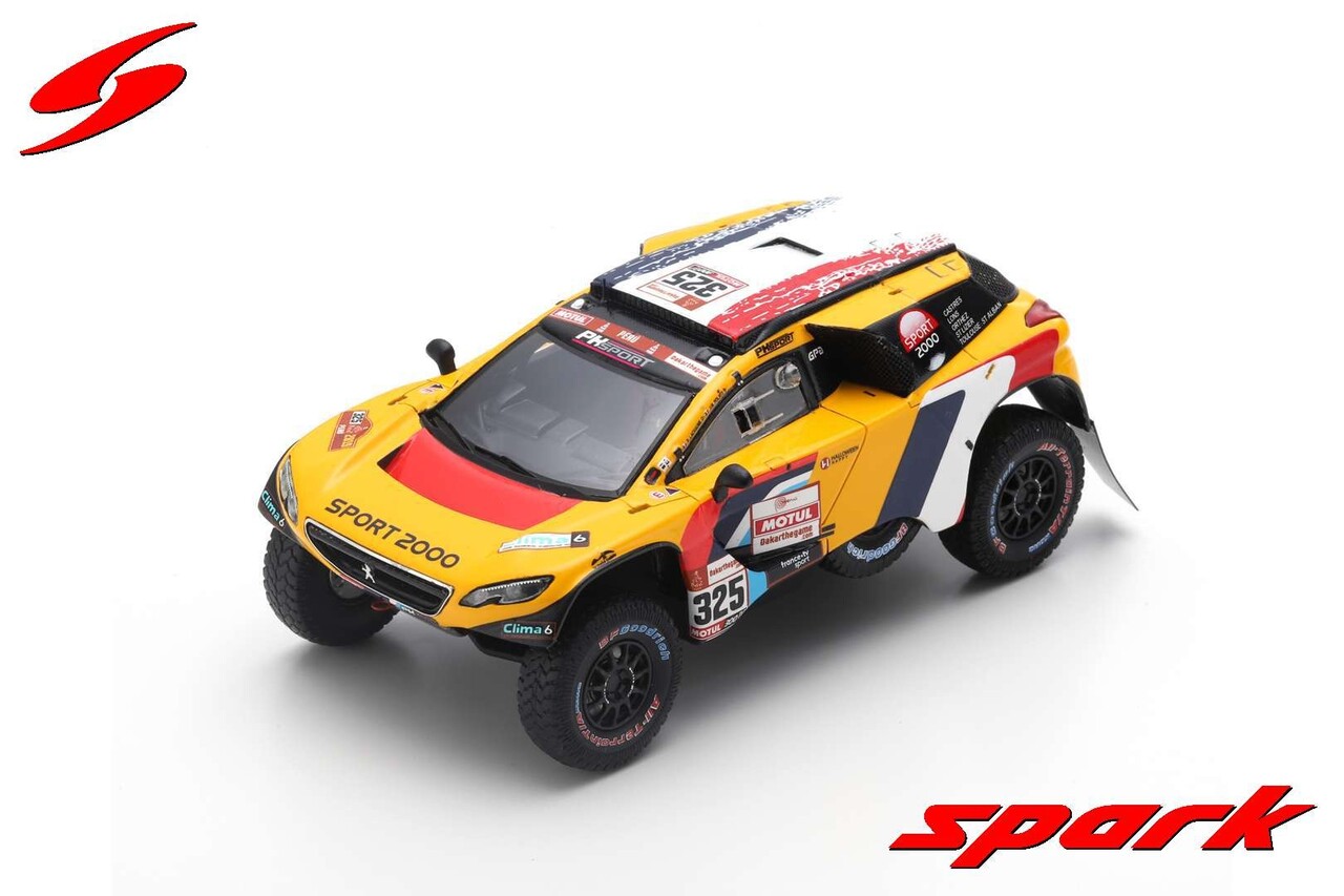 1/43 スパーク SPARK Peugeot DKR No.302 Dakar Rally 2015 1/43 スパーク SPARK Peugeot DKR No.302 Dakar Rally 2015