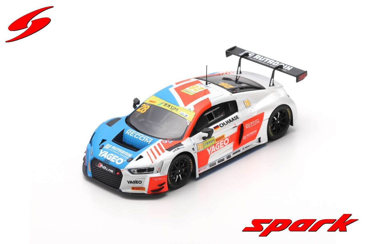 Audi Audi R8 LMS #28 Audi Sport Team WRT Speedstar FIA GT World Cup Macau 2018 - 1:43 - Spark