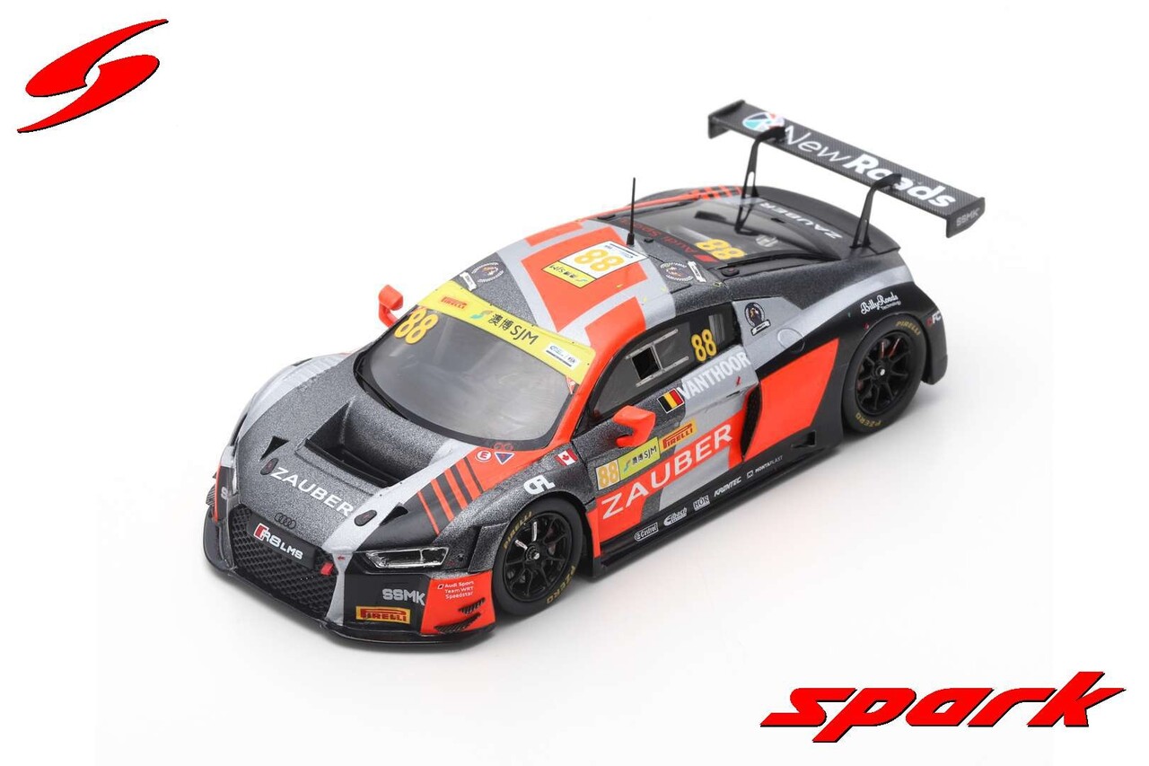 Audi Audi R8 LMS #88  Audi Sport Team WRT Speedstar FIA GT World Cup Macau 2018 - 1:43 - Spark Audi Audi R8 LMS #88  Audi Sport Team WRT Speedstar FIA GT World Cup Macau 2018 - 1:43 - Spark