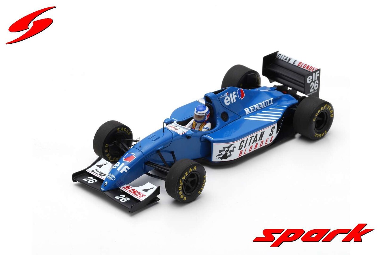 Formule 1 Ligier JS439B #26 12th GP Canada 1994 - 1:43 - Spark Formule 1 Ligier JS439B #26 12th GP Canada 1994 - 1:43 - Spark
