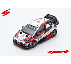 Toyota Toyota Yaris WRC Toyota Gazoo Racing WRT #8 Winner Rally Argentina 2018 - 1:43 - Spark Toyota Toyota Yaris WRC Toyota Gazoo Racing WRT #8 Winner Rally Argentina 2018 - 1:43 - Spark