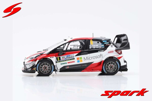 Toyota Toyota Yaris WRC Toyota Gazoo Racing WRT #8 Winner Rally Argentina 2018 - 1:43 - Spark Toyota Toyota Yaris WRC Toyota Gazoo Racing WRT #8 Winner Rally Argentina 2018 - 1:43 - Spark