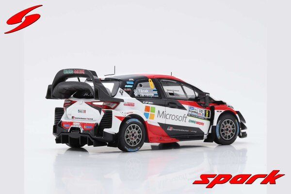 Toyota Toyota Yaris WRC Toyota Gazoo Racing WRT #8 Winner Rally Argentina 2018 - 1:43 - Spark Toyota Toyota Yaris WRC Toyota Gazoo Racing WRT #8 Winner Rally Argentina 2018 - 1:43 - Spark