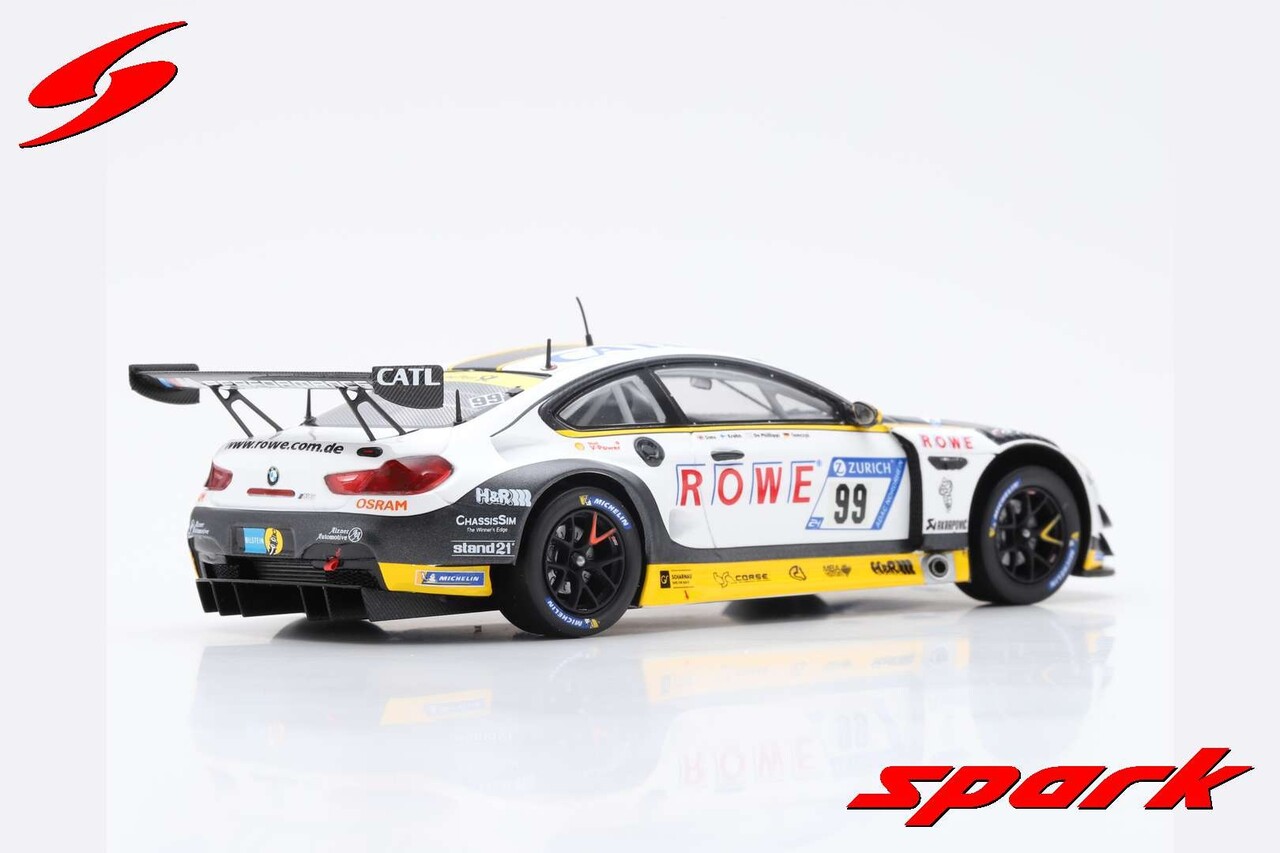 BMW BMW M6 GT3 #99 ROWE Racing 24H Nürburgring 2018 - 1:43 - Spark BMW BMW M6 GT3 #99 ROWE Racing 24H Nürburgring 2018 - 1:43 - Spark