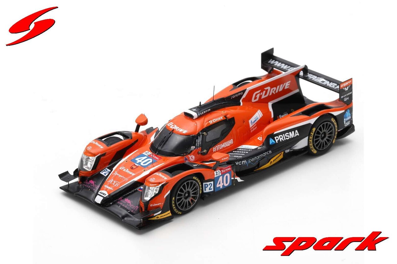Oreca Oreca 07 Gibson #40 G-Drive Racing 24h Le Mans 2018 - 1:43 - Spark