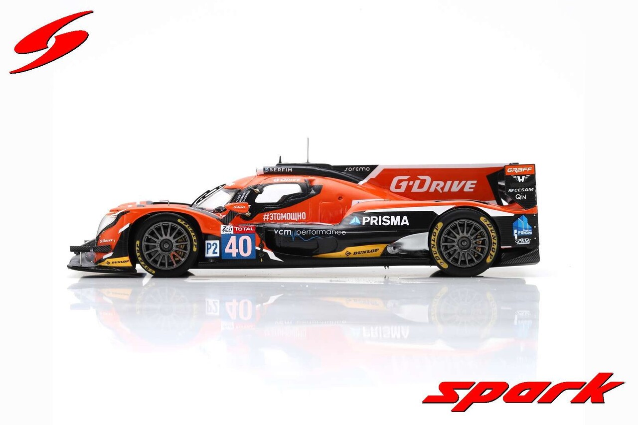Oreca Oreca 07 Gibson #40 G-Drive Racing 24h Le Mans 2018 - 1:43 - Spark