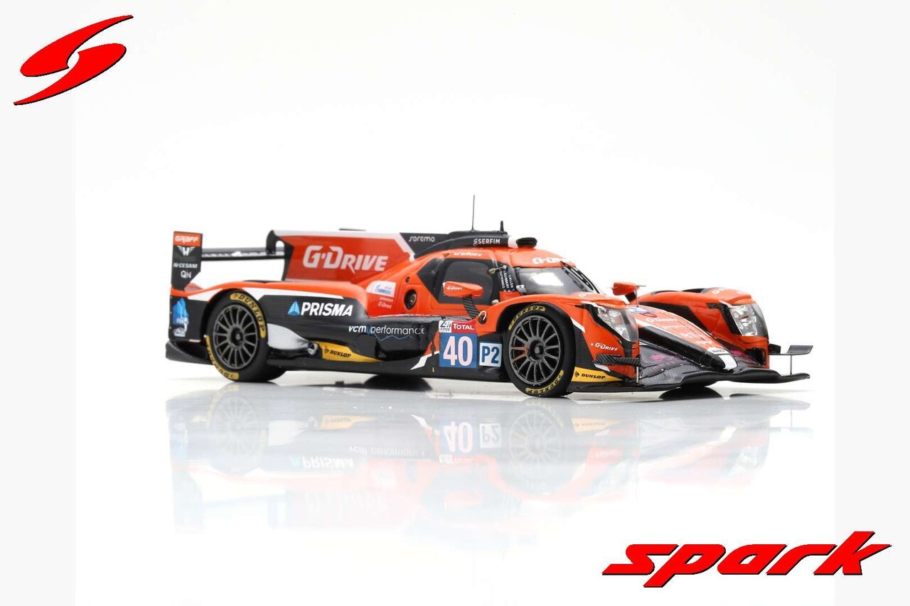 Oreca Oreca 07 Gibson #40 G-Drive Racing 24h Le Mans 2018 - 1:43 - Spark