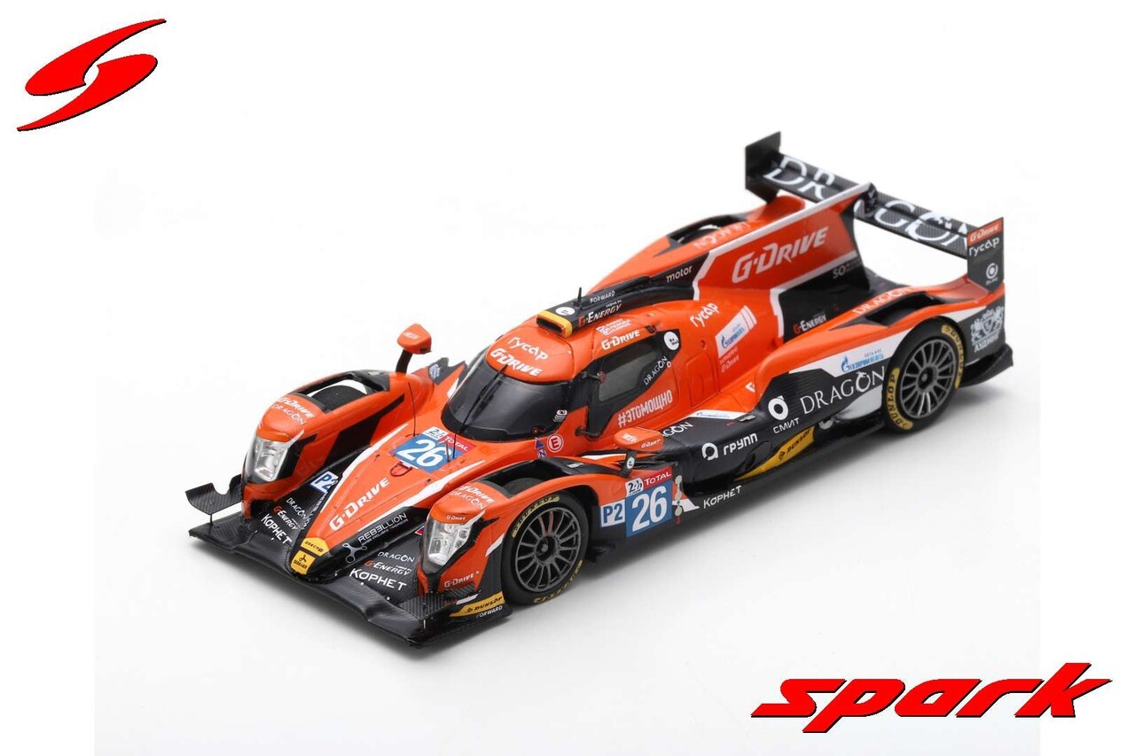 Oreca Oreca 07 Gibson #26 G-Drive Racing 5th 24h Le Mans 2018 - 1:43 - Spark Oreca Oreca 07 Gibson #26 G-Drive Racing 5th 24h Le Mans 2018 - 1:43 - Spark