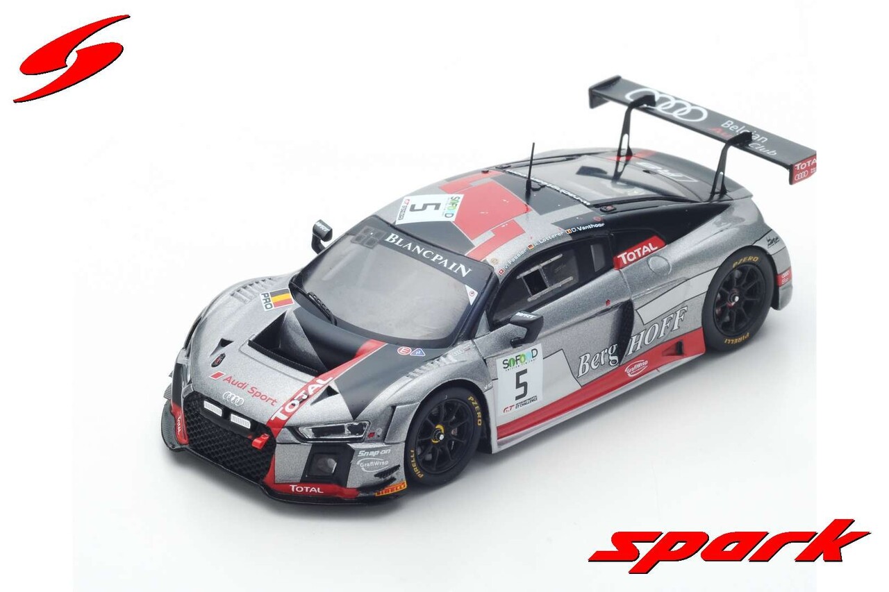 Audi Audi R8 LMS #5 Audi Sport Team WRT 24H Spa 2017 - 1:43 - Spark