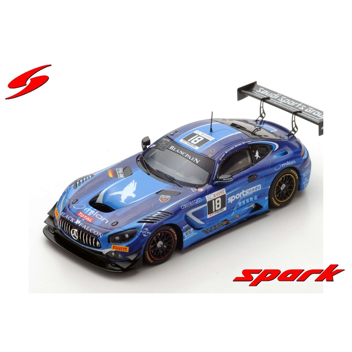 NZG 1:18 Mercedes-Benz AMG GT 43 アルパイングレー 1052/59