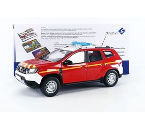Dacia Dacia Duster MK2 Pompier 2021 - 1:18 - Solido Dacia Dacia Duster MK2 Pompier 2021 - 1:18 - Solido