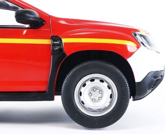 Dacia Dacia Duster MK2 Pompier 2021 - 1:18 - Solido