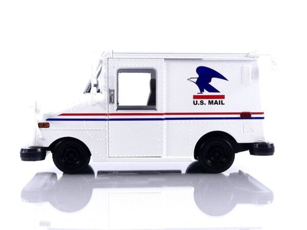 Long-Life Postal Delivery Vehicle Long-Life Postal Delivery Vehicle U.S. Mail - 1:18 - Greenlight Long-Life Postal Delivery Vehicle Long-Life Postal Delivery Vehicle U.S. Mail - 1:18 - Greenlight