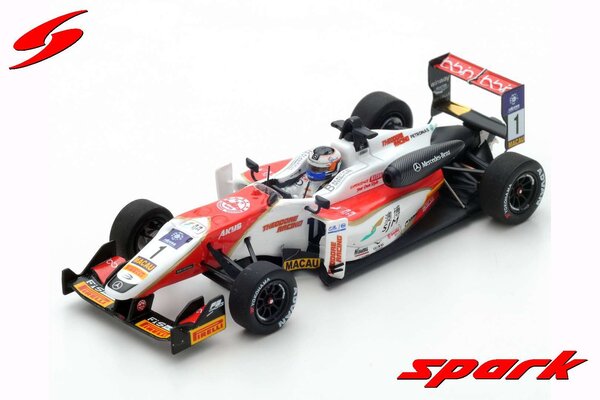 Dallara Dallara F3 #1Theodore Racing by Prema 2nd GP Macau 2016   - 1:43 - Spark Dallara Dallara F3 #1Theodore Racing by Prema 2nd GP Macau 2016   - 1:43 - Spark